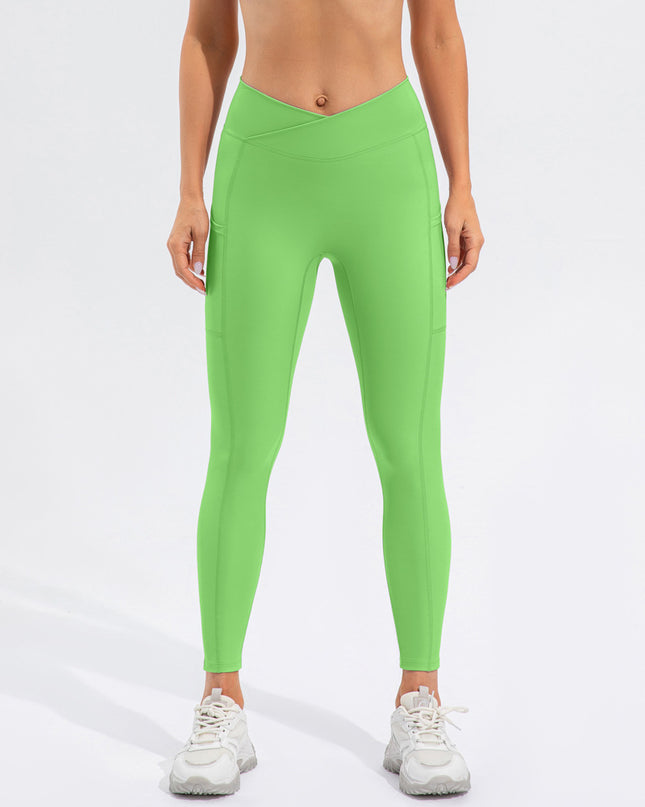 Nude Feel Yoga Pants Women's Tight High Waist Fitness Pants