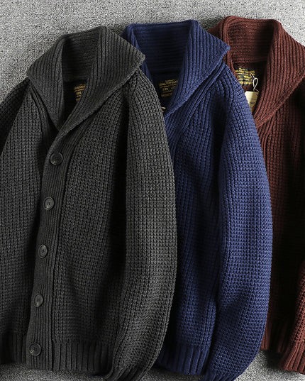 Men's Vintage Wool Blended Sweater