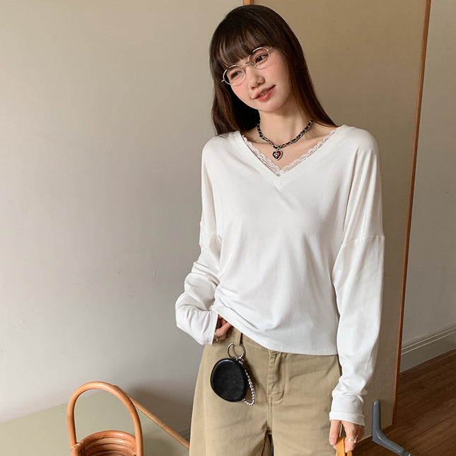Gentle Inner Wear Can Be Outer Wear Bottoming Shirt