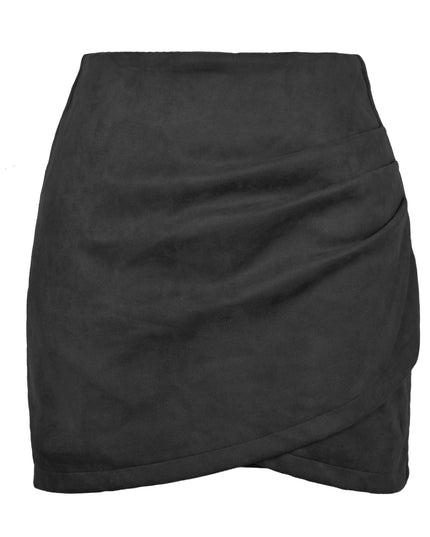 Solid Color Sheath Skirt Autumn And Winter Irregular Women's Clothing