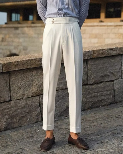 Summer Lightly Mature High-grade Slim Fit Suit Pants
