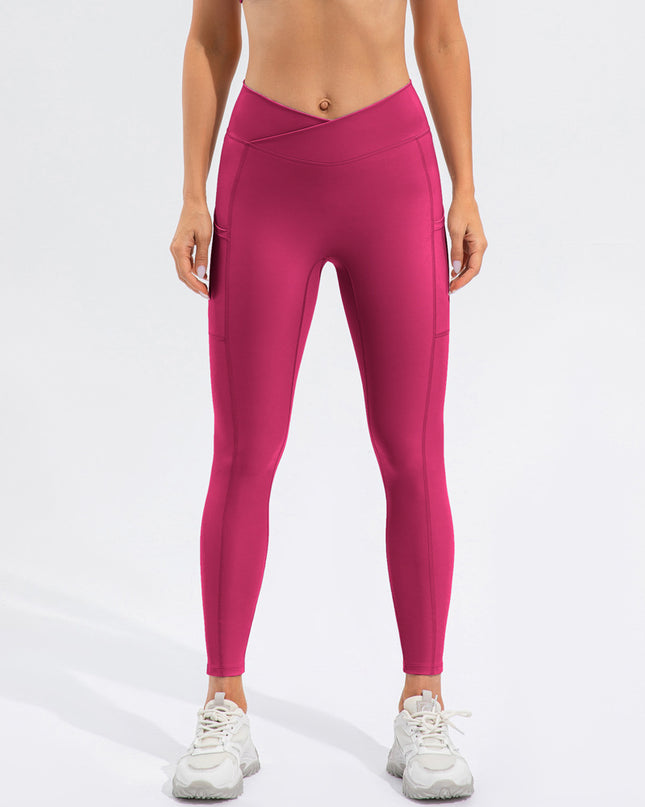 Nude Feel Yoga Pants Women's Tight High Waist Fitness Pants