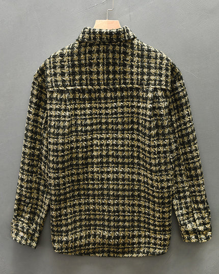 Men's Retro Casual Long-sleeved Shirt