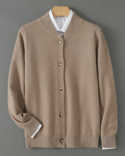Casual Plus Size Outer Wear Men's Dehaired Angora Sweater
