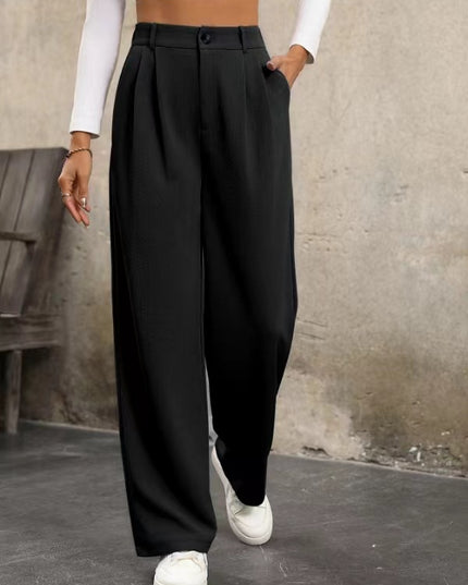 Temperament Commute High Waist Casual Suit Pants For Women