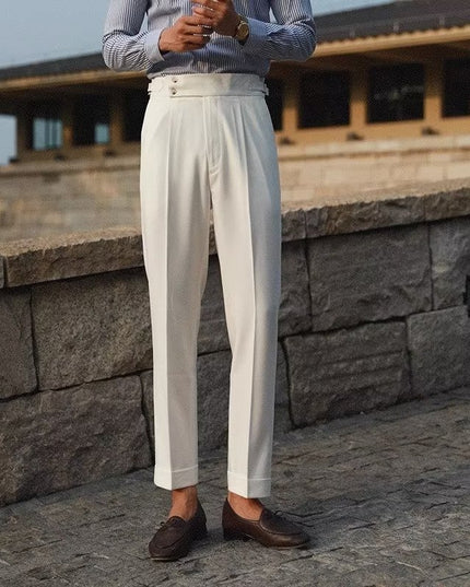 Summer Lightly Mature High-grade Slim Fit Suit Pants