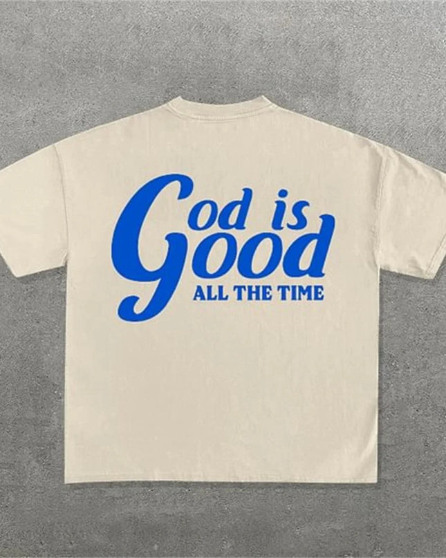 Men's Printed Short-sleeved T-shirt