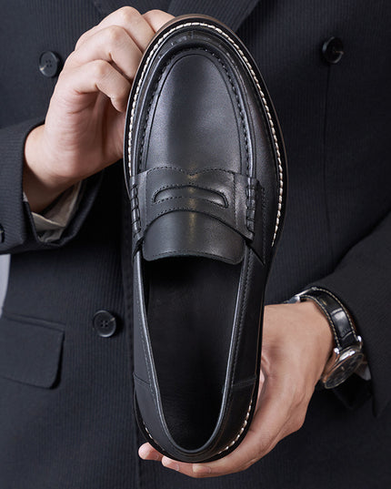 Comfortable Breathable Commuter Business Casual Leather Shoes Men
