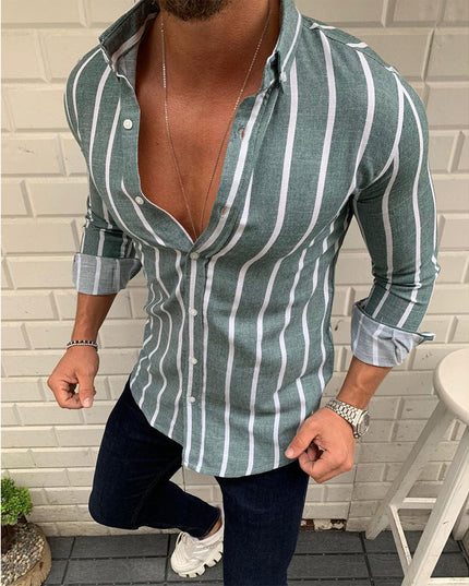 Men's Simple Casual Loose Shirt