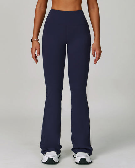 Sports High Waist Hip Lift Wide Leg Outerwear Bell-bottom Pants