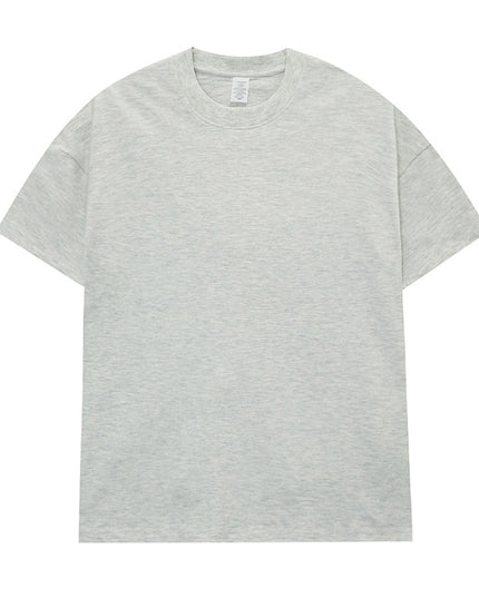 Men's Cotton Seamless Round Neck Short-sleeved T-shirt