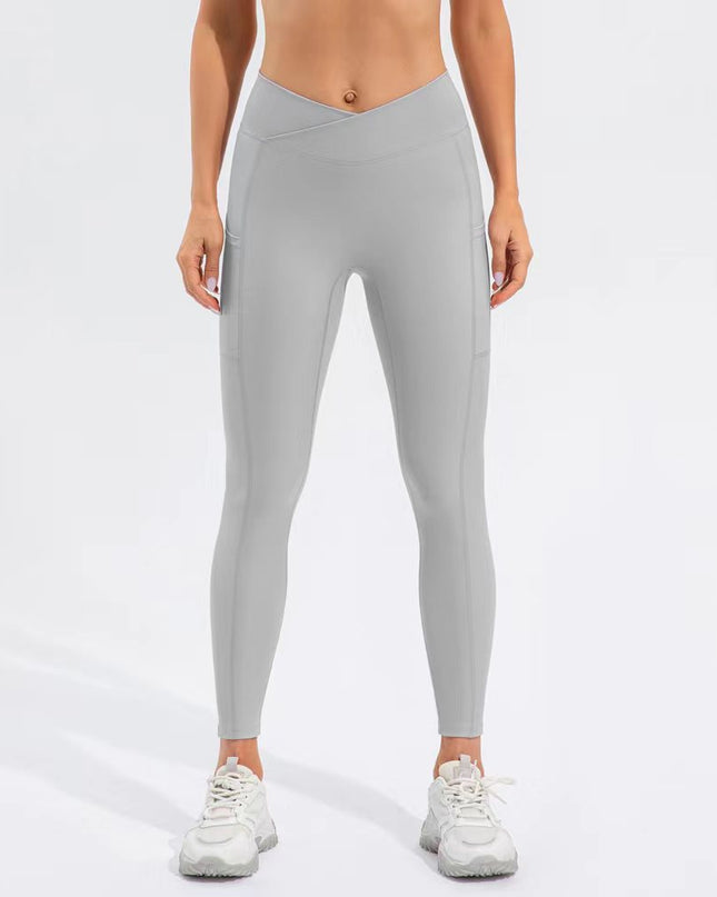 Nude Feel Yoga Pants Women's Tight High Waist Fitness Pants