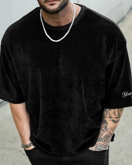 Fashion Loose Sports Short Sleeve Men