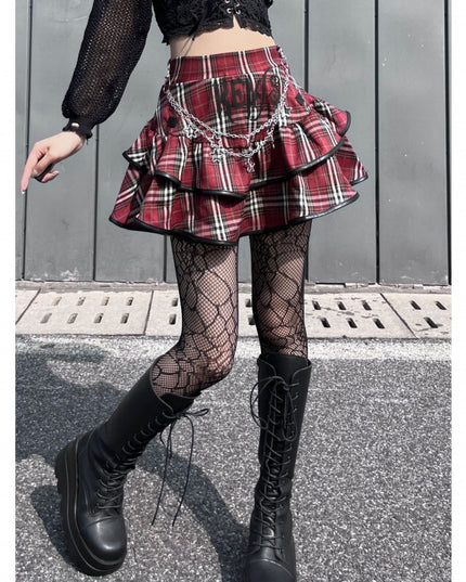 Y2g Niche Cake High Waist A- Line Skirt