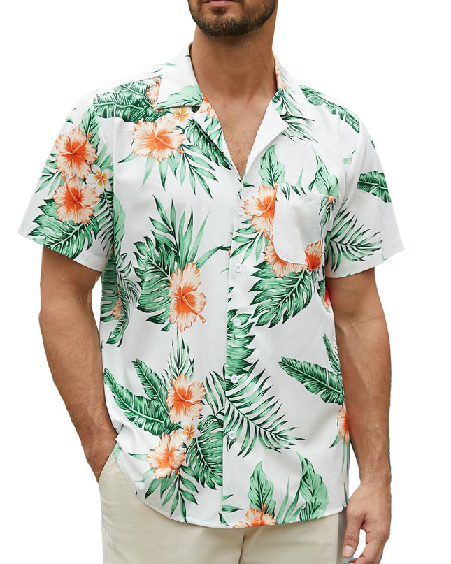 Men's Fashion Personalized Hawaiian 3D Printed Shirt