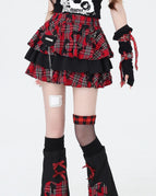 Plaid Cake Dress