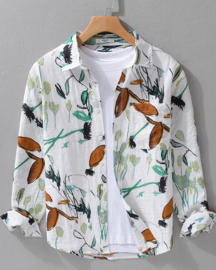 Simple Casual Wide All-match Men's Shirt