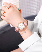 6023B Rose Gold Pink White