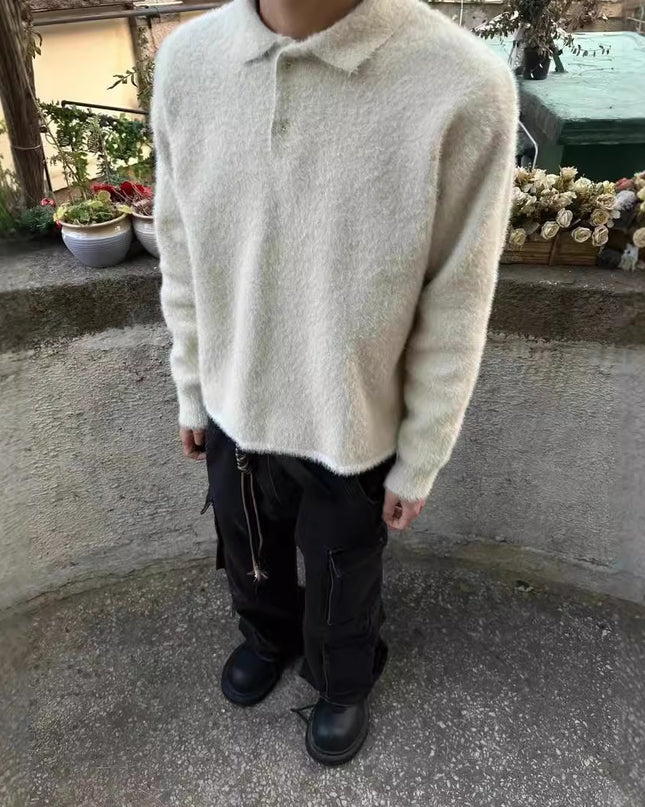 Men's Soft And Skin-friendly Knitted Sweater