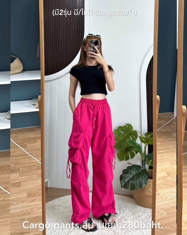 High Waist Retro Quick-drying Overalls For Women