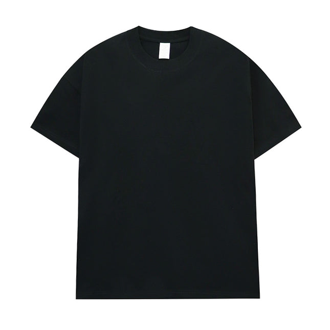 Men's Cotton Seamless Round Neck Short-sleeved T-shirt