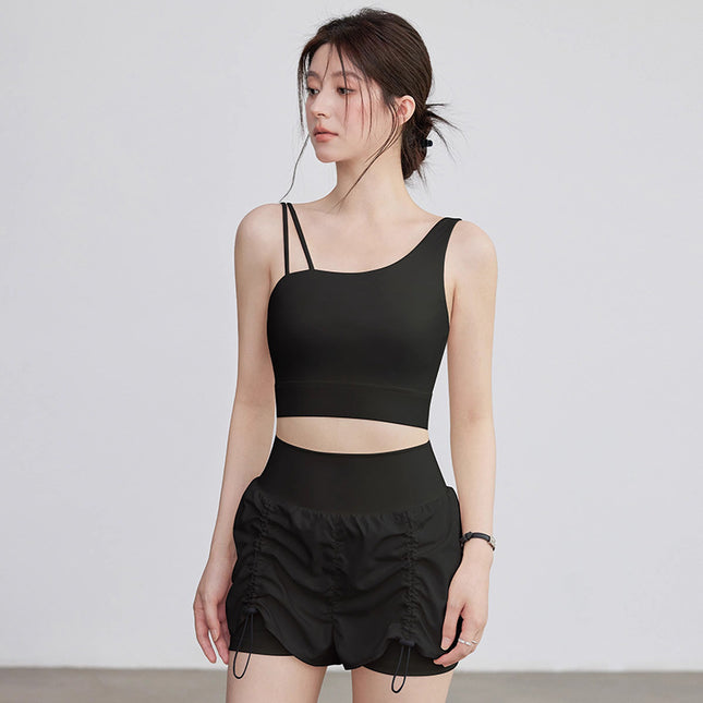 Sports Underwear Women's Fitness Running One-piece Beauty Back