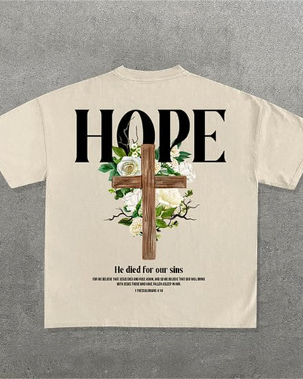 Men's Printed Short-sleeved T-shirt
