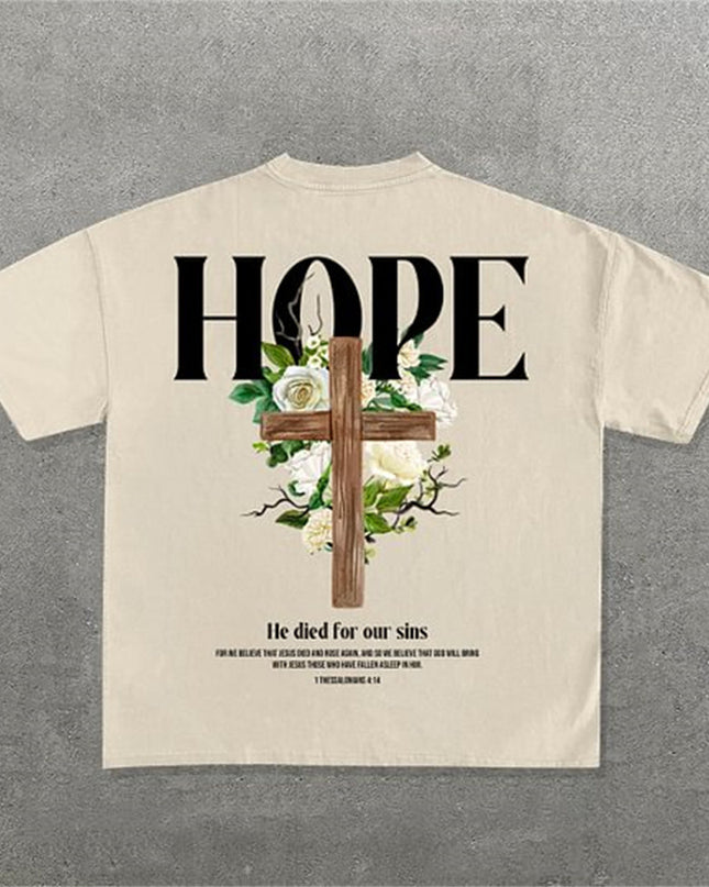 Men's Printed Short-sleeved T-shirt