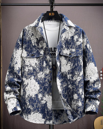 Personality Casual Lapel Shirt Coat