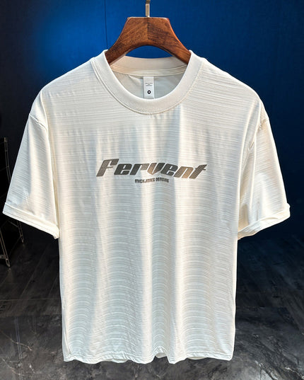 Men's Ice Silk Cool Quick-drying Thin Loose Short Sleeve