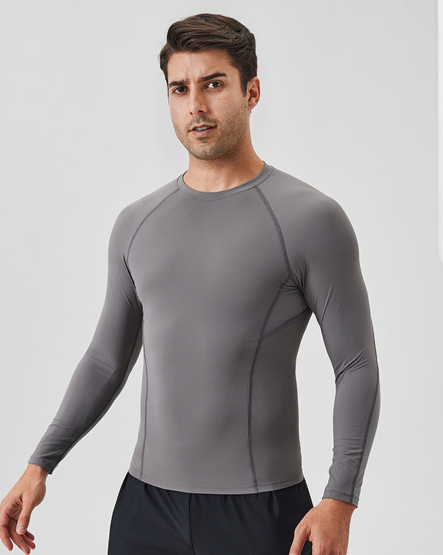 Sports Fitness Outdoor Training Tight Compression Long Sleeve Top