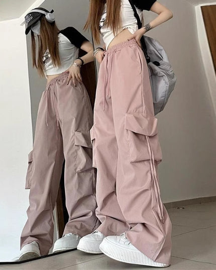 High Waist Retro Quick-drying Overalls For Women