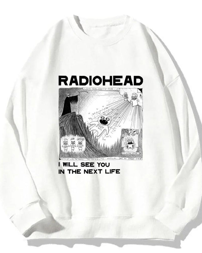 Fashion Printing See Men And Women Same Style Sweatershirt Next Day