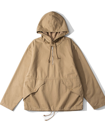 Hooded Camouflage Jacket Outdoor Parka Trench Coat