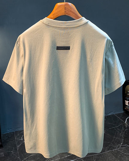 Casual T-shirt Men's Summer New Simple Embroidery