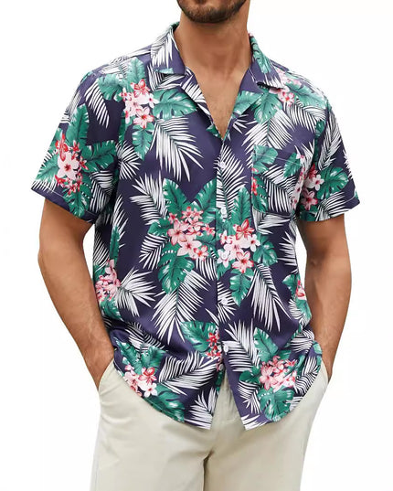 Men's Fashion Personalized Hawaiian 3D Printed Shirt