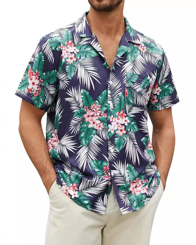Men's Fashion Personalized Hawaiian 3D Printed Shirt