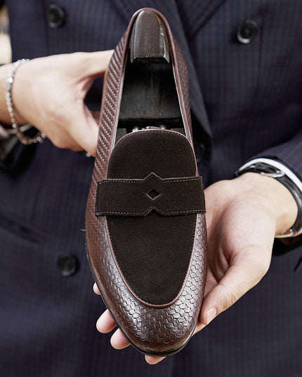 Men's Low-top Breathable Business Leather Shoes