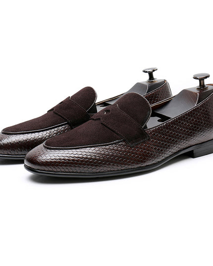 Men's Low-top Breathable Business Leather Shoes