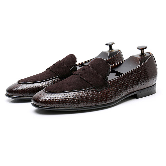 Men's Low-top Breathable Business Leather Shoes