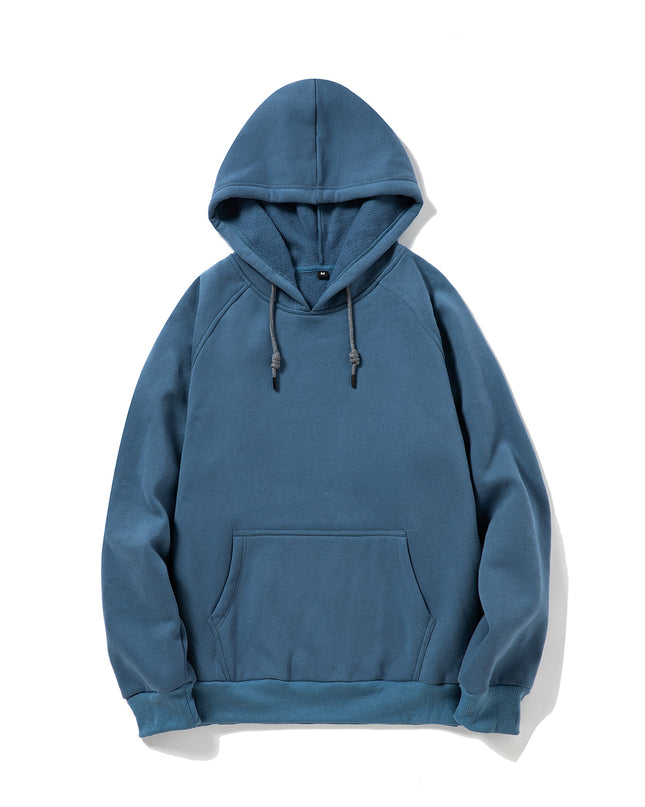 Loose Cool Blank Fleece Sweater Men's