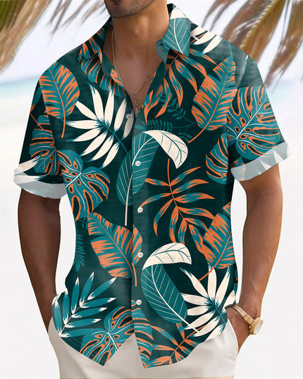 Hawaii Beach Men's Clothing Print Shirt Casual