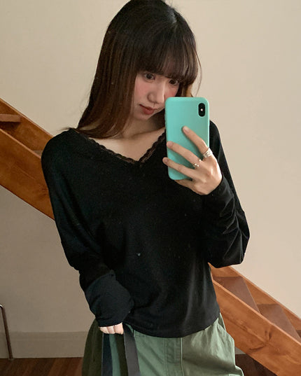 Gentle Inner Wear Can Be Outer Wear Bottoming Shirt