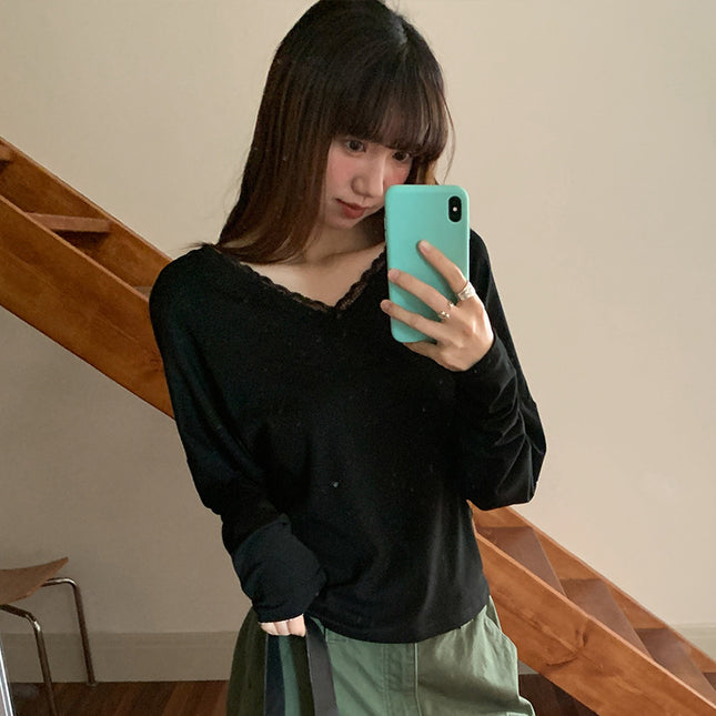 Gentle Inner Wear Can Be Outer Wear Bottoming Shirt