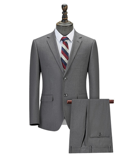 Men's All-match Casual Bamboo Fiber Suit Suit