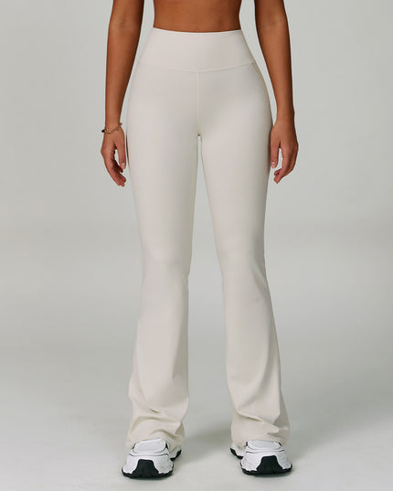 Sports High Waist Hip Lift Wide Leg Outerwear Bell-bottom Pants