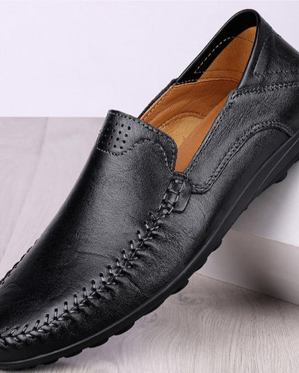 Cowhide Men's Business Casual Leather Shoes