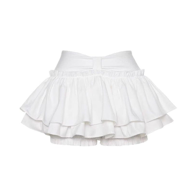 Korean Style Hot Girl Fashion High Waist Slimming A- Line Skirt