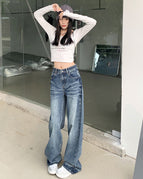 Retro Blue Lengthened / XS