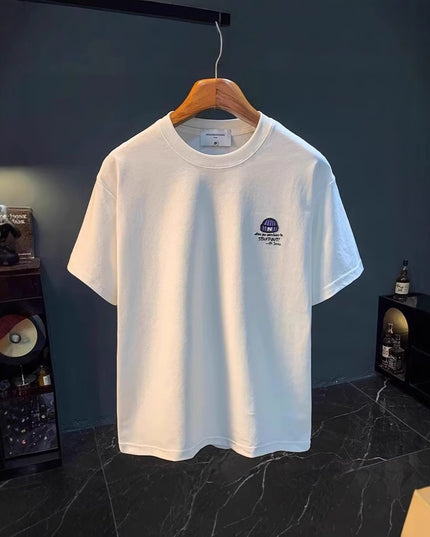 Loose Printed Casual All-match T-shirt For Men